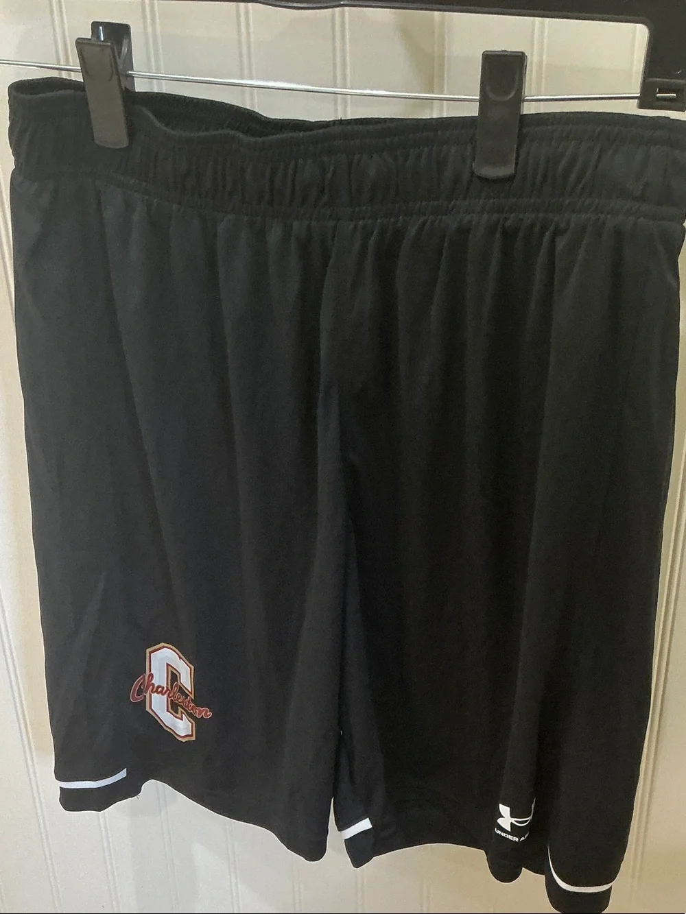 Under Armour Black College of Charleston Men's Athletic Basketball Shorts